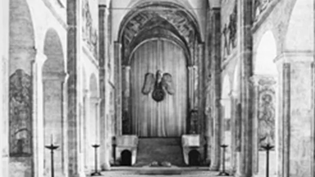 Mittelschiff Blickrichtung Ost, 1940
