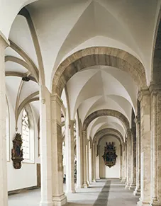 Blick ins südliche Seitenschiff des Braunschweiger Doms