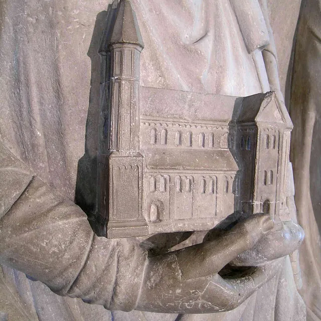 Grabmal von Heinrich dem Löwen und seiner Frau Mathilde von England